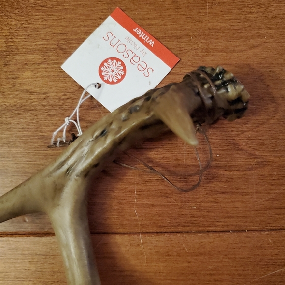 NWT Seasons by Nicole Antler Ornament - Picture 9 of 10